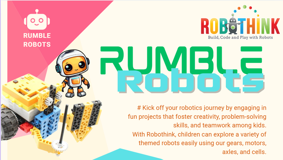 WORKSHOP : Rumble Robots (Monday) (2025-09-29 - 2025-10-27)