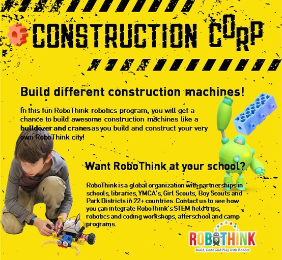 Construction Machines Robotics Summer Camp (2022-06-27 - 2022-07-01)